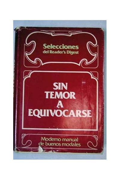 Sin temor a equivocarse